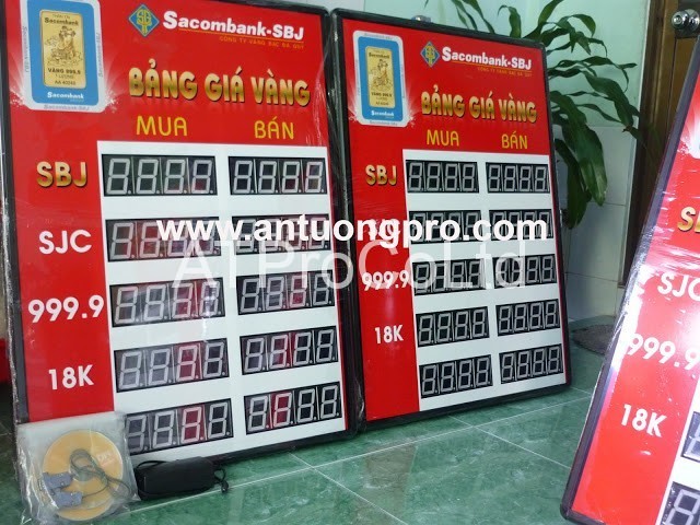 BANG GIA VANG DIEN TU