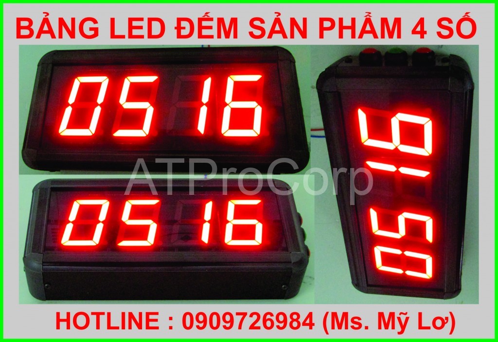 BANG LED DIEN TU DEM SAN PHAM