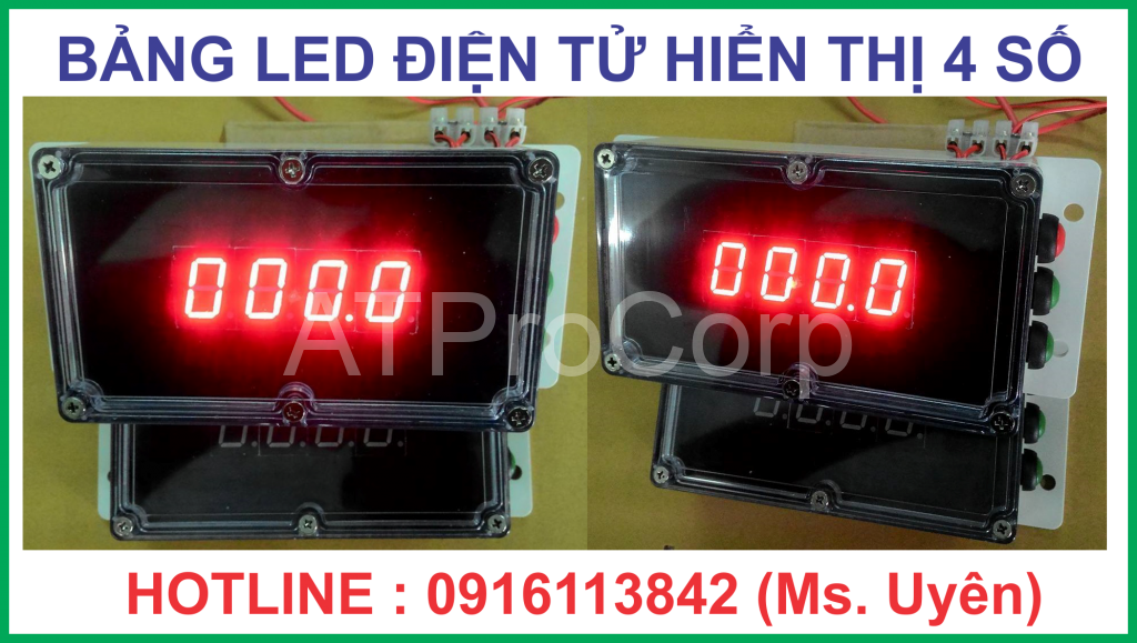 BANG LED DIEN TU HIEN THI 4 SO