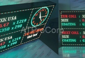 BANNER BẢNG LED HIỂN THỊ THÔNG TIN SẢN XUẤT