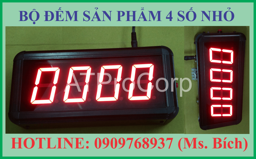 BỘ ĐẾM SẢN PHẨM 4 SỐ NHỎ