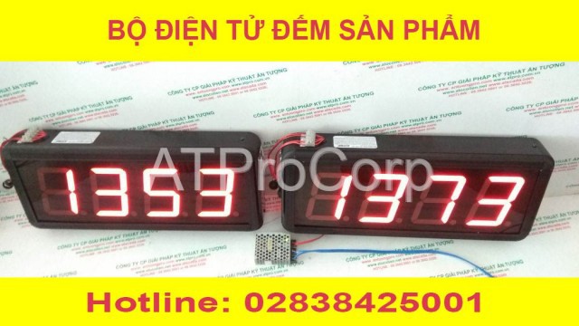 bảng điện tử đếm sản phẩm