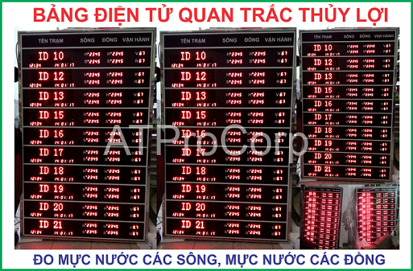 BẢNG ĐIỆN TỬ QUAN TRẮC THỦY LỢI ATPro