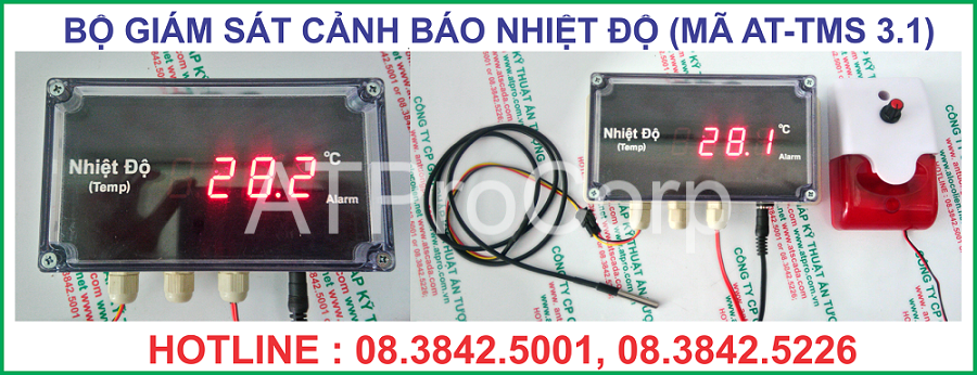 BỘ GIÁM SÁT NHIỆT ĐỘ - BỘ GIÁM SÁT CẢNH BÁO NHIỆT ĐỘ - THIẾT BỊ CẢNH BÁO NHIỆT ĐỘ