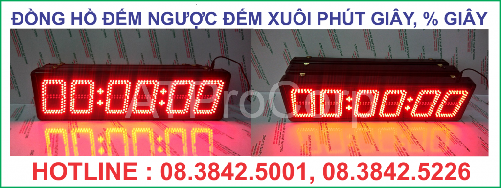 DONG HO DEM NGUOC DEM XUOI - ĐỒNG HỒ ĐẾM NGƯỢC ĐẾM XUÔI ATPro