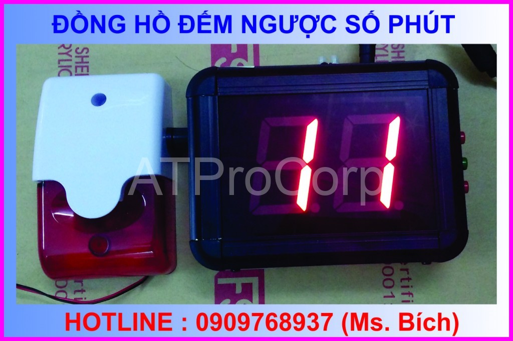 ĐỒNG HỒ ĐẾM NGƯỢC 2 SỐ PHÚT