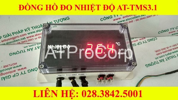 Đồng hồ đo nhiệt độ AT-TMS3.1