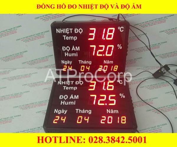 Đồng hồ đo nhiệt độ và độ ẩm PAIHON