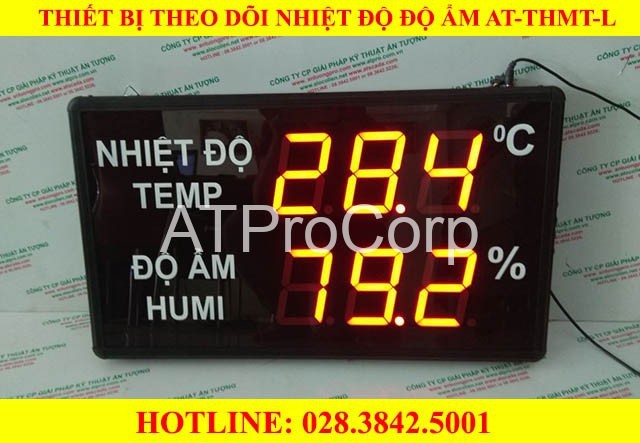 Thiết bị theo dõi nhiệt độ độ ẩm