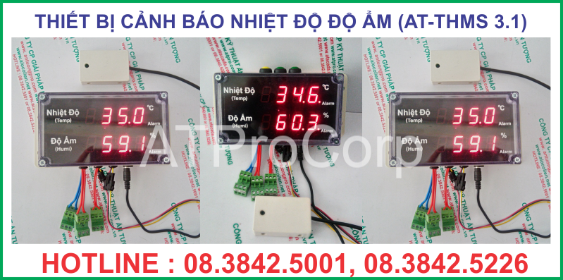 THIẾT BỊ CẢNH BÁO NHIỆT ĐỘ ĐỘ ẨM - THIẾT BỊ CẢNH BÁO NHIỆT ĐỘ ĐỘ ẨM