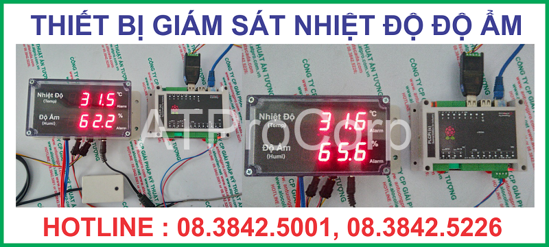 THIẾT BỊ GIÁM SÁT NHIỆT ĐỘ ĐỘ ẨM - THIẾT BỊ CẢNH BÁO NHIỆT ĐỘ