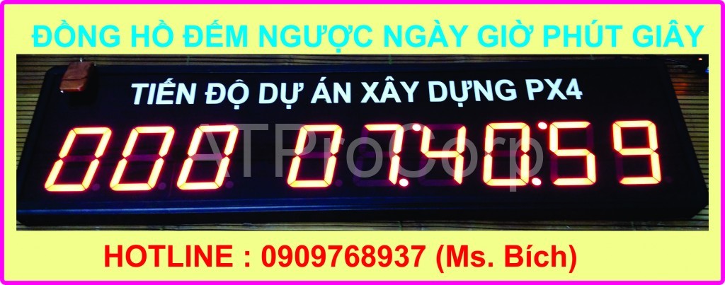 ĐỒNG HỒ ĐẾM NGƯỢC NGÀY GIỜ PHÚT GIÂY