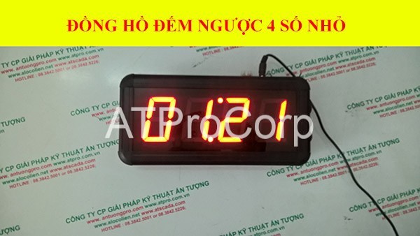 Đồng hồ đếm ngược 4 số