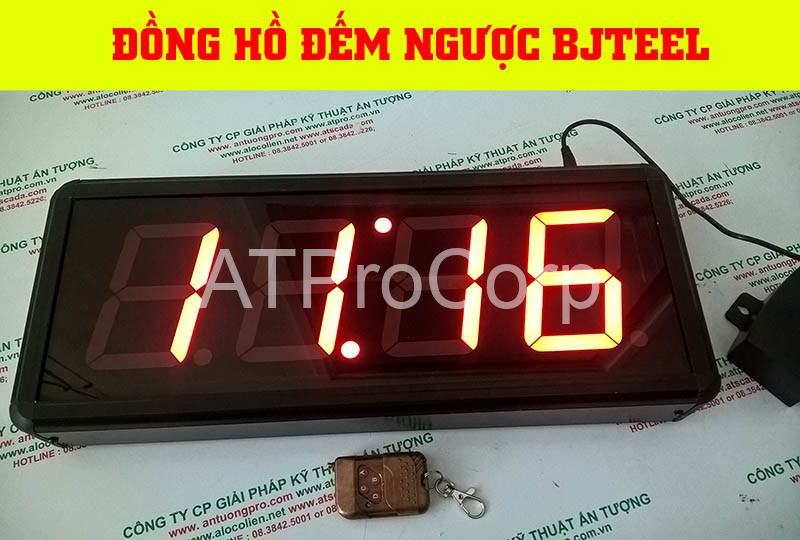 Đồng hồ đếm ngược phút giây