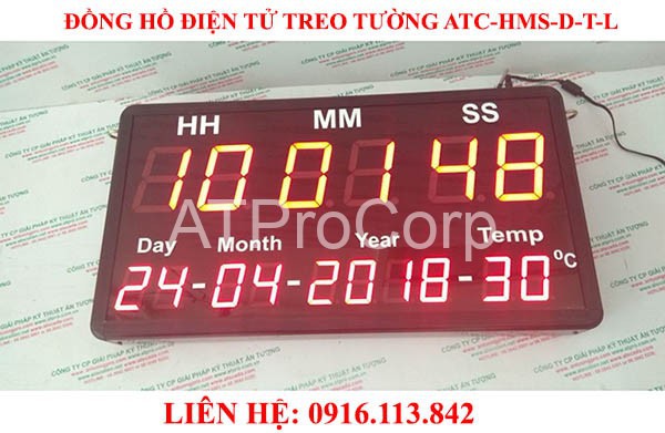 Đồng hồ điện tử treo tường