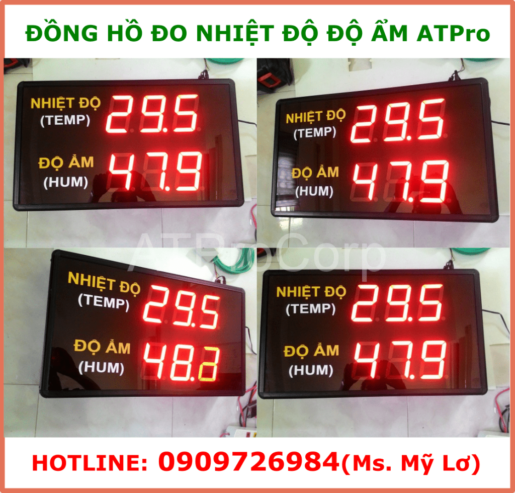 dong ho do nhiet do do am ATPro