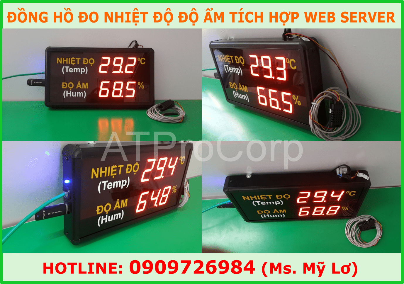 dong ho do nhiet do do am tich hop web server