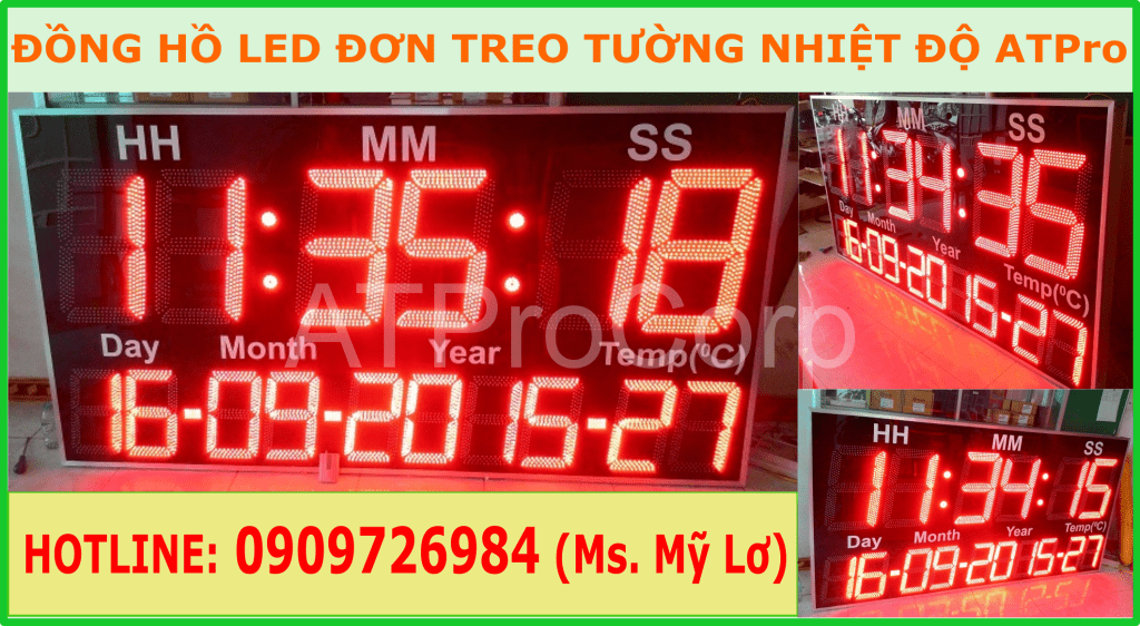 dong ho led don treo tuong nhiet do atpro