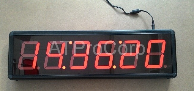 dong ho led hien thi 6 so atpro 1