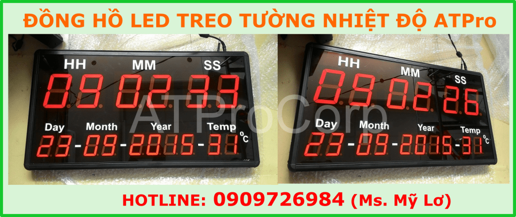 dong ho led treo tuong nhiet do atpro