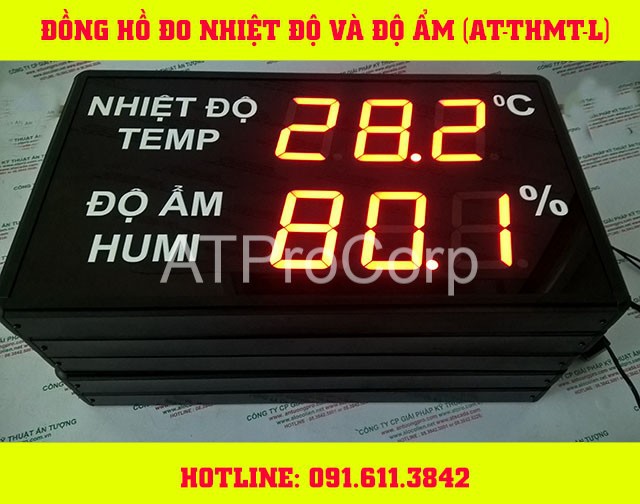 Đồng hồ đo nhiệt độ đổ ẩm công ty long nguyễn