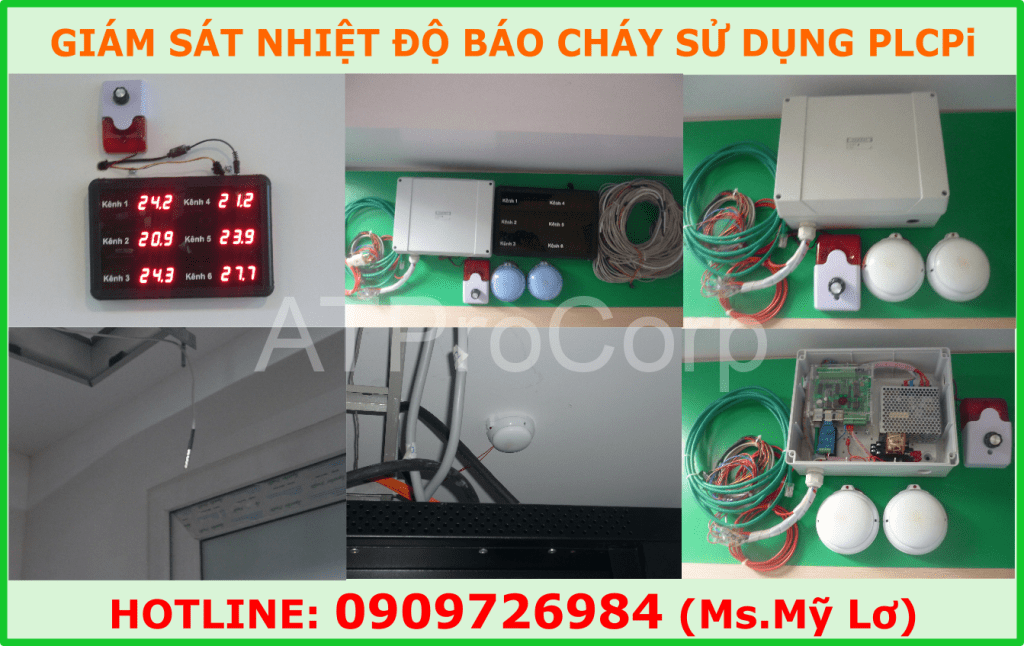 THIẾT BỊ GIÁM SÁT NHIỆT ĐỘ PHÒNG SERVER