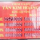  Bảng giá vàng điện tử, tỷ giá ngân hàng