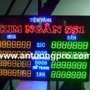  Bảng giá vàng điện tử, tỷ giá ngân hàng