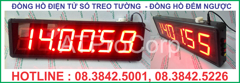 ĐỒNG HỒ ĐIỆN TỬ TREO TƯỜNG GIÁ RẺ - ĐỒNG HỒ ĐIỆN TỬ ĐÉM NGƯỢC