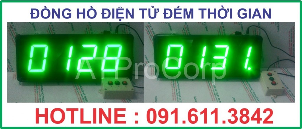 ĐỒNG HỒ ĐIỆN TỬ ĐẾM XUÔI- ĐỒNG HỒ LED TREO TƯỜNG