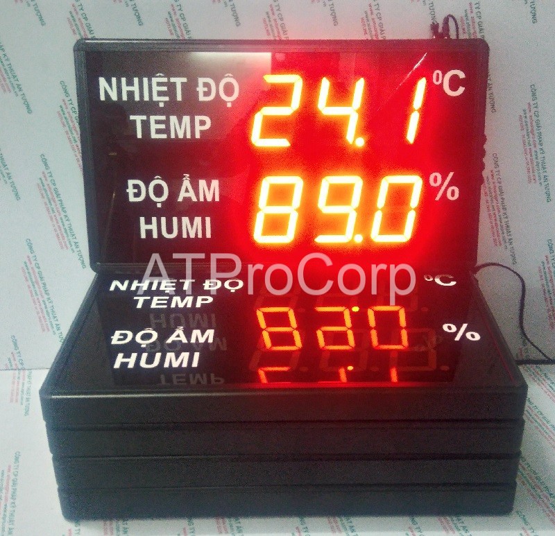 ĐỒNG HỒ ĐO NHIỆT ĐỘ VÀ ĐỘ ẨM TRONG PHÒNG